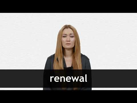 renewals traducción