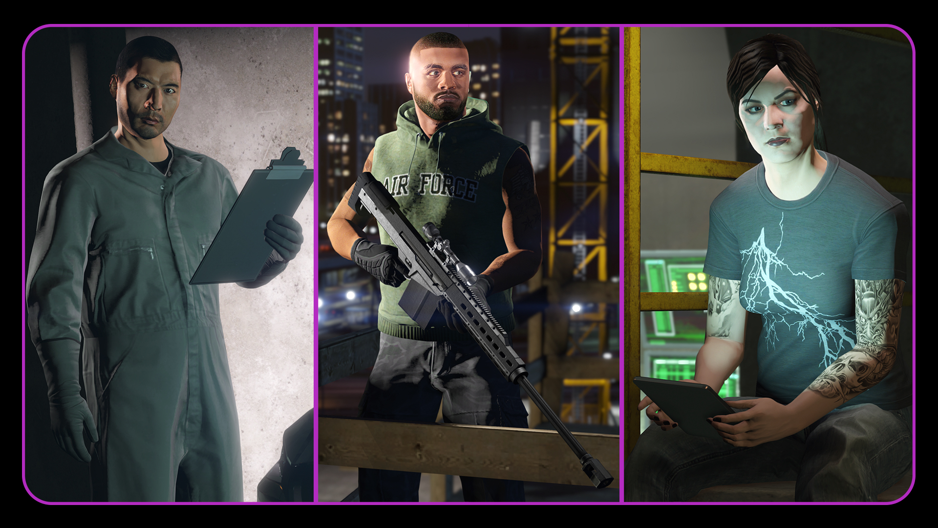 gta 5 online heist crew