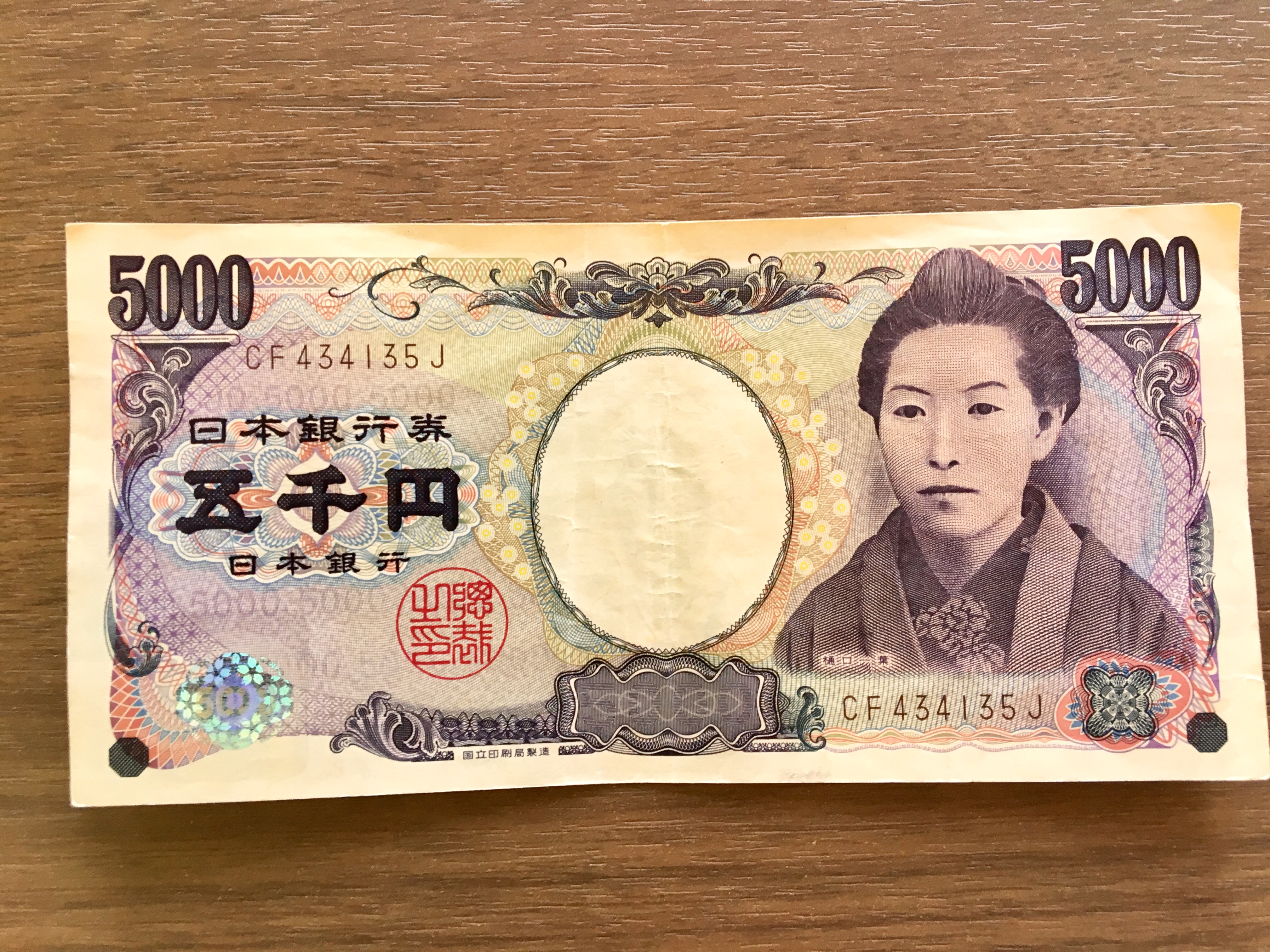 5000 yen to dollars