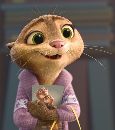 otter in zootopia