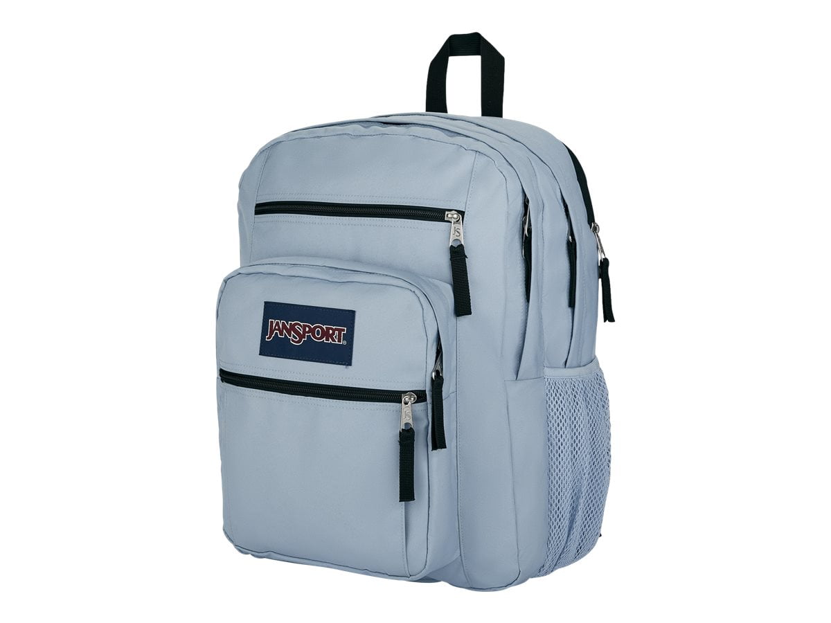 jansport blue big student backpack