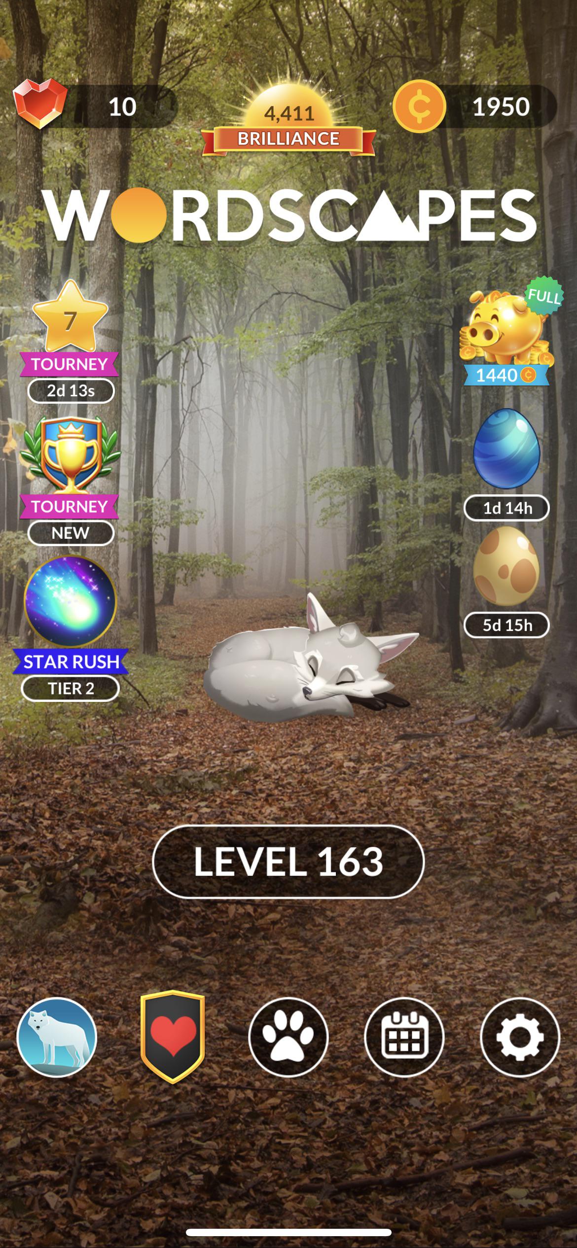 how to level up pets in wordscapes