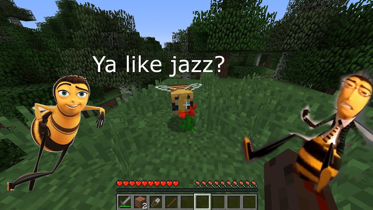 bee movie minecraft