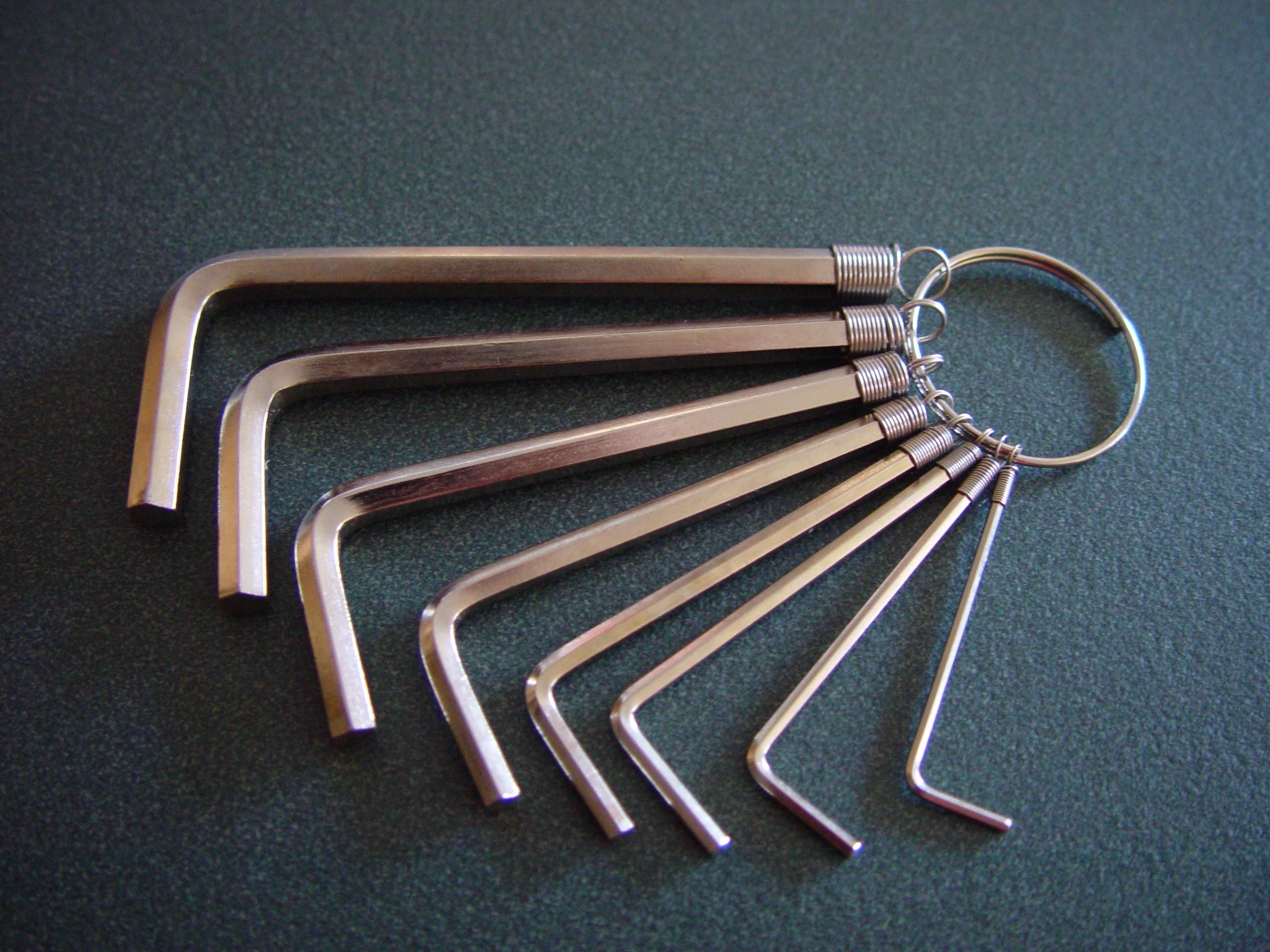 hexagon wrench key