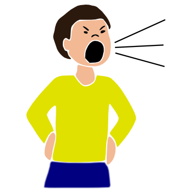 shout clipart