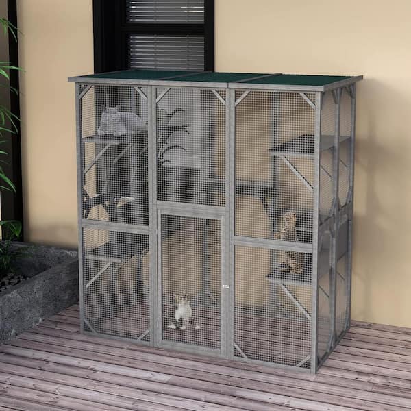 cat house cage