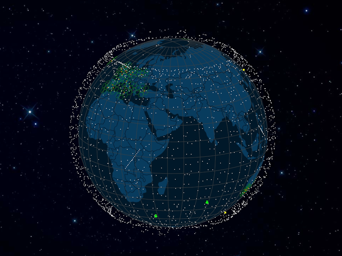 starlink mapa