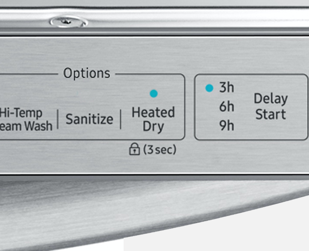 samsung dishwasher all lights flashing