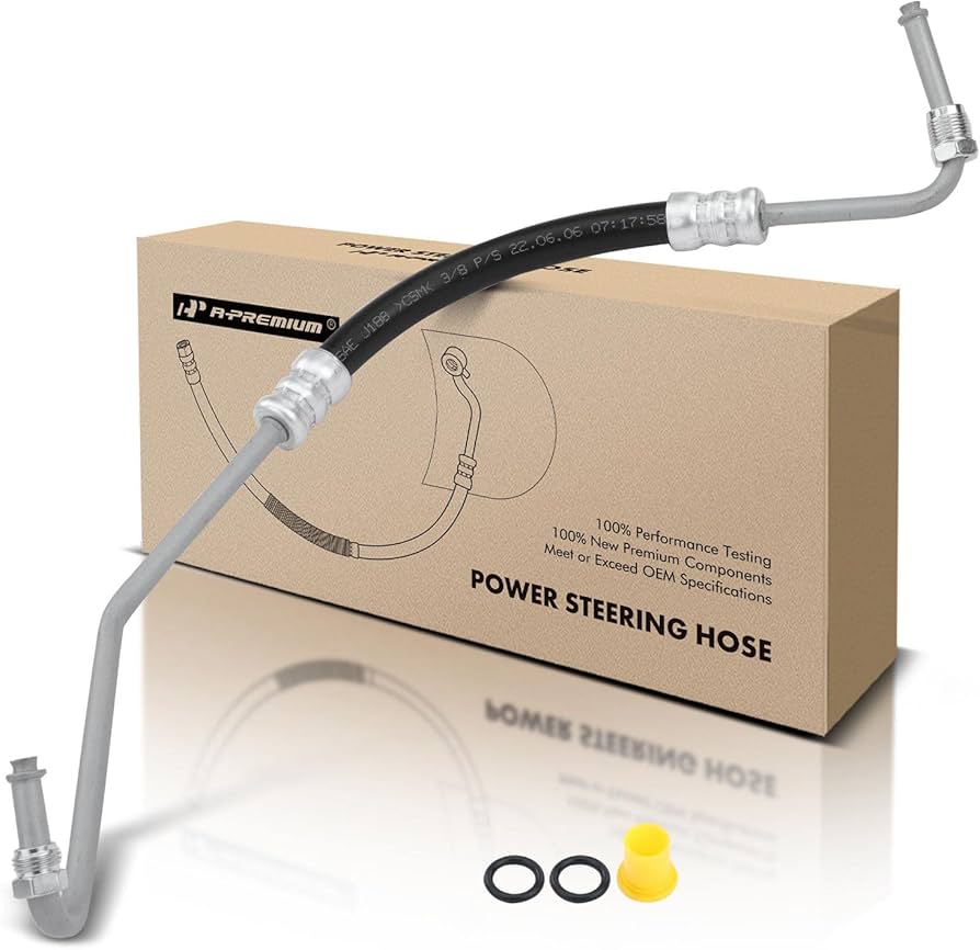 power steering fluid hose replacement cost