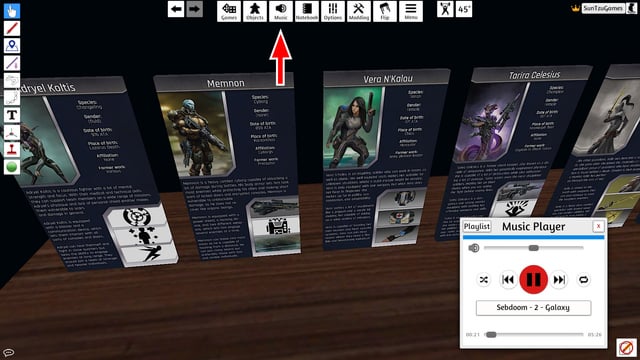 tabletop simulator music player