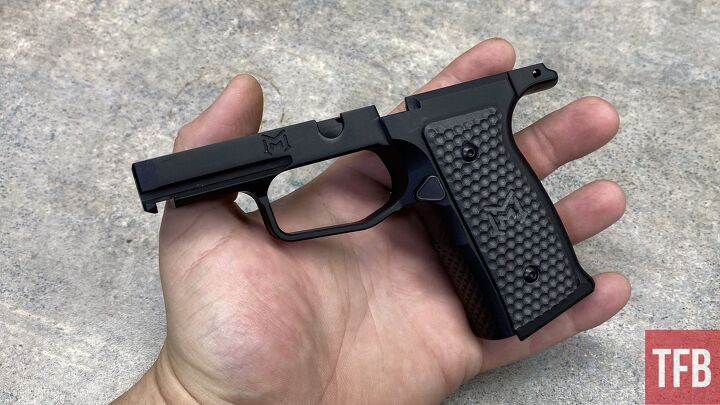 sig p365 aluminum frame