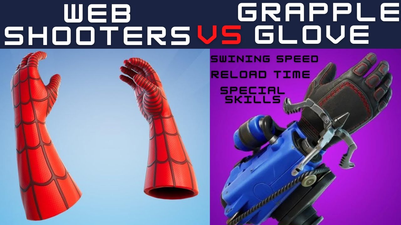 spider man gloves fortnite