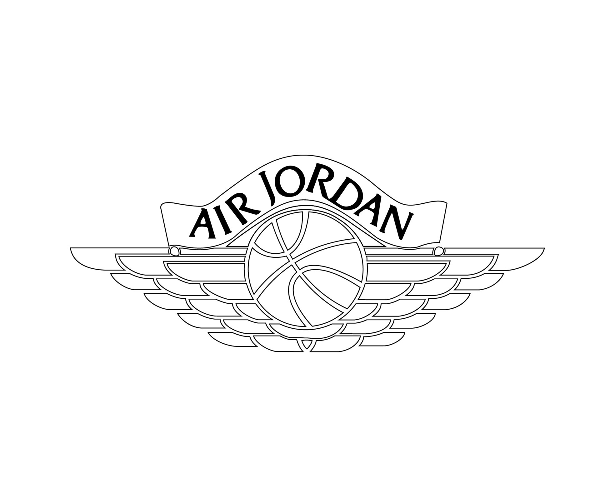 air jordan logo vector