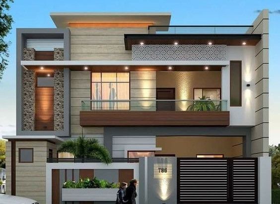 modern house design front