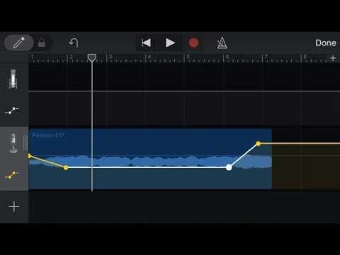 how to fade in garageband