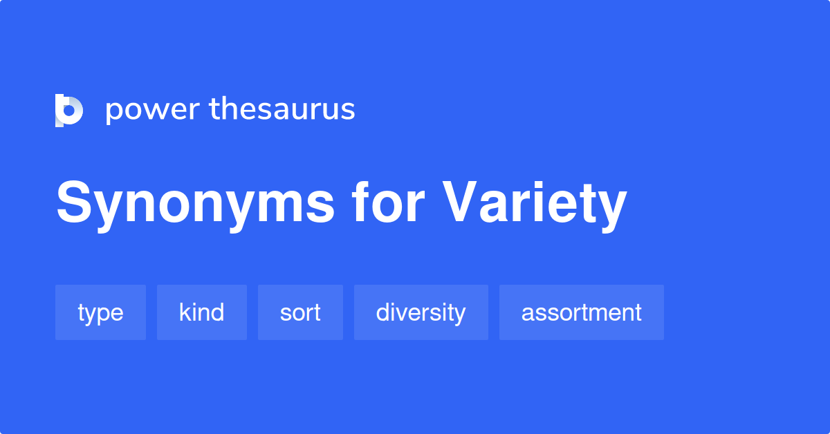 variety synonym