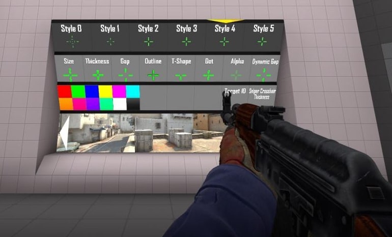 cs go crosshair default