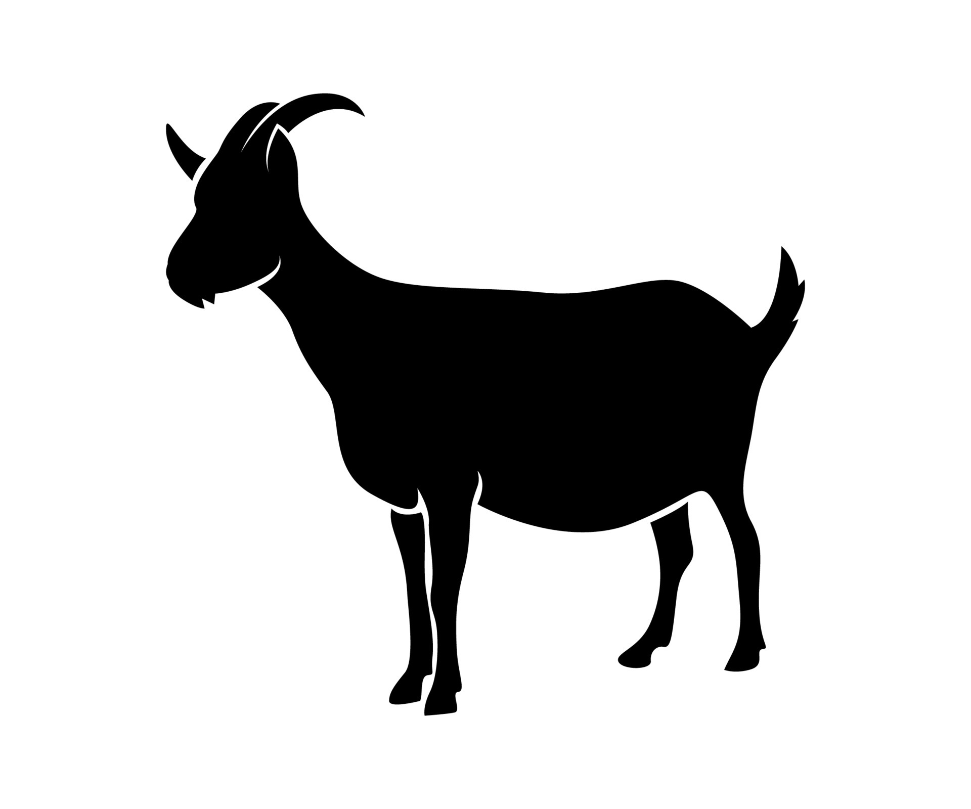 goat silhouette