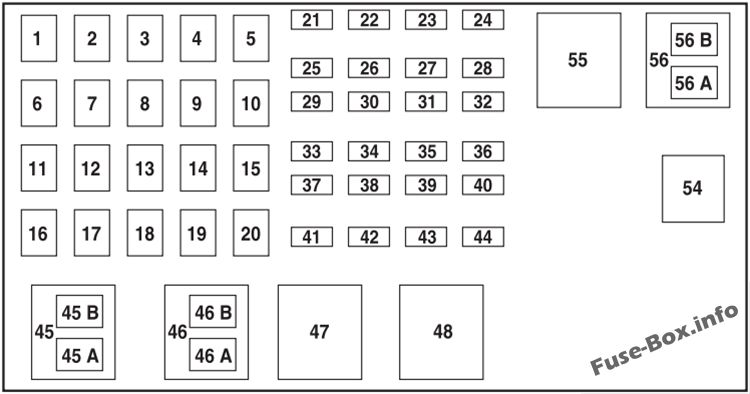 2007 ford ranger fuse box