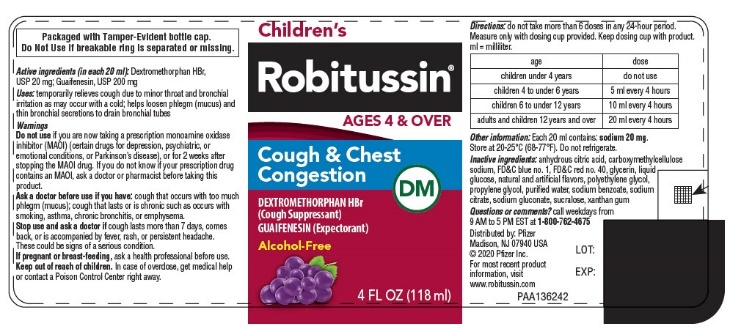 robitussin moa