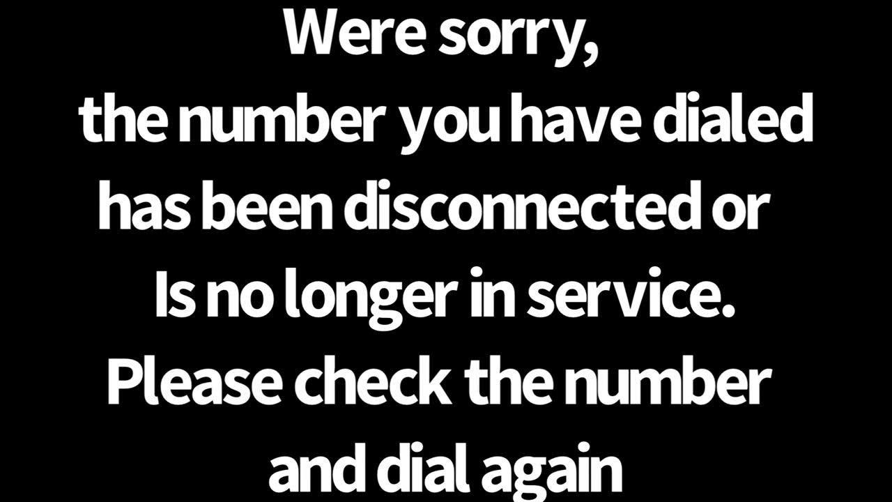 were sorry the number has calling restrictions