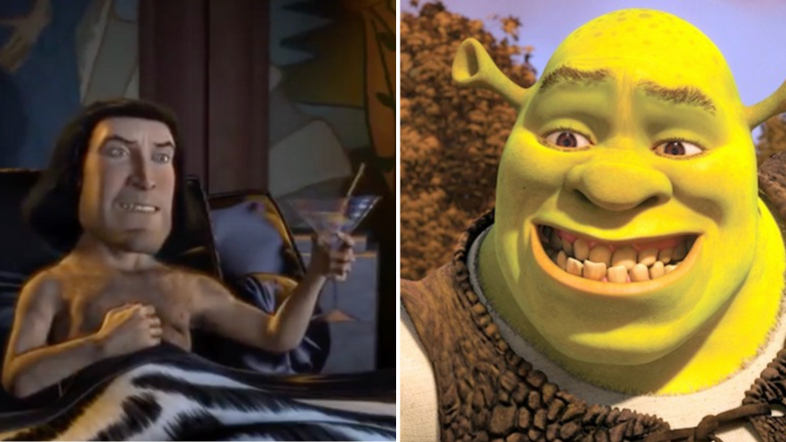 shrek lord farquaad bed