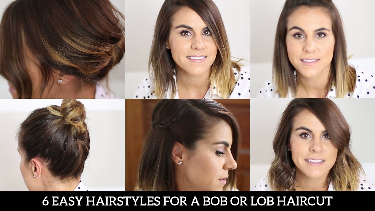 hairstyles for lob hair
