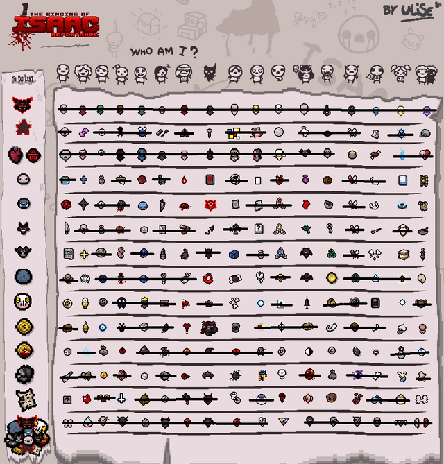 isaac item sheet