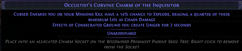 poe charm mods