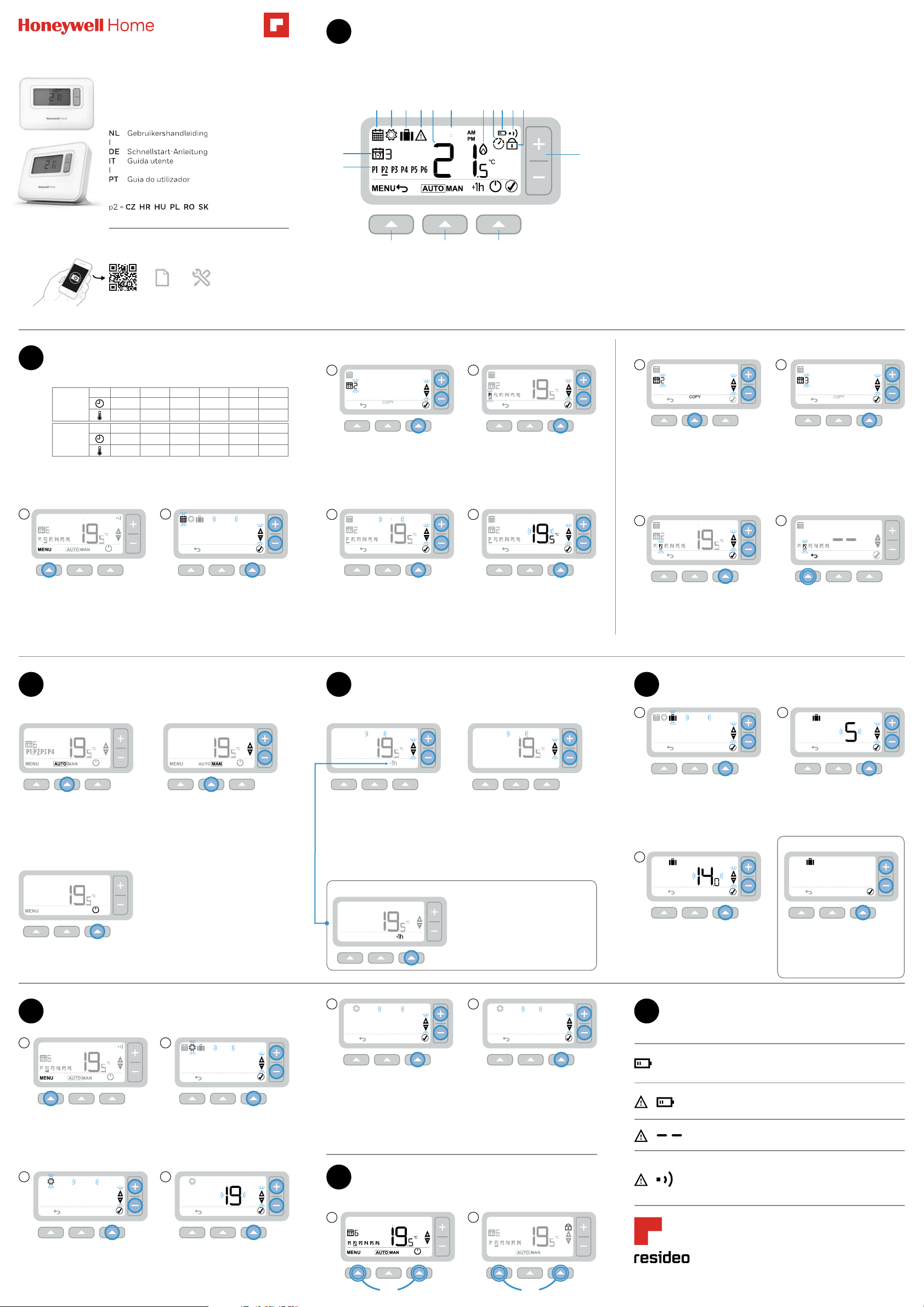 honeywell home instructions