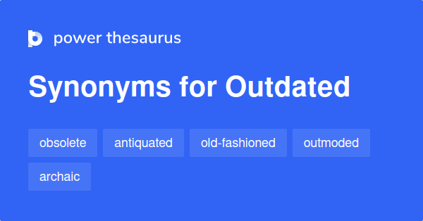 antiquated synonym