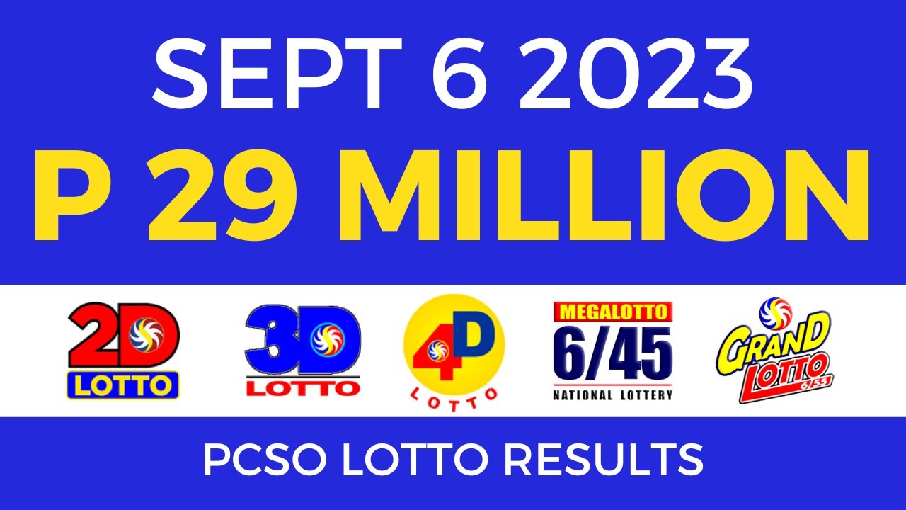 lotto result sept 6 2023