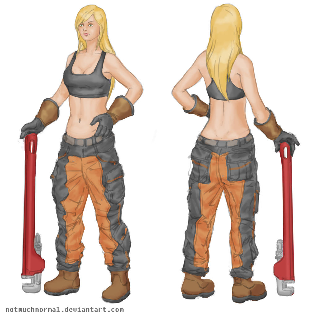 mechanic character design