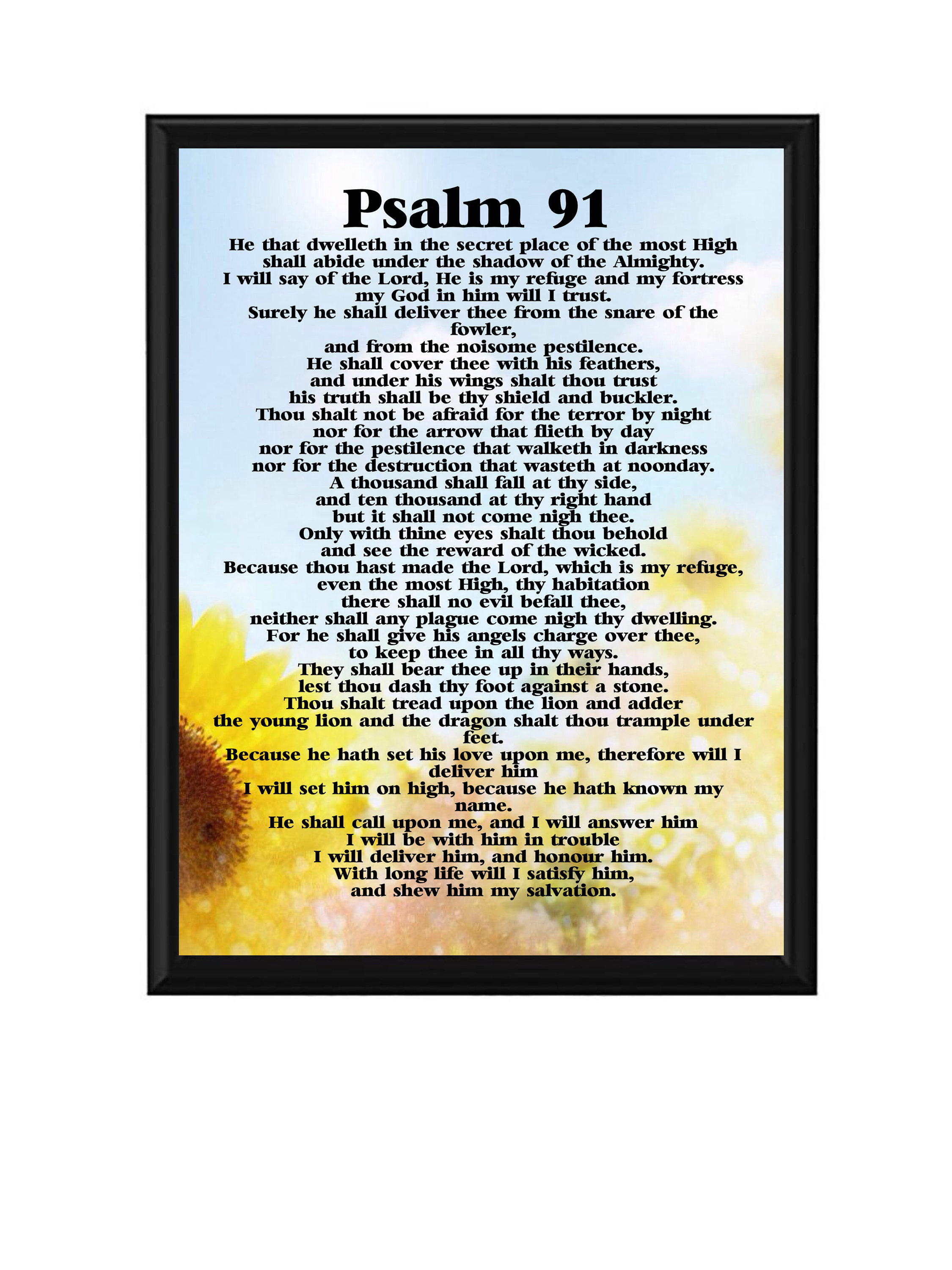 king james version psalm 91