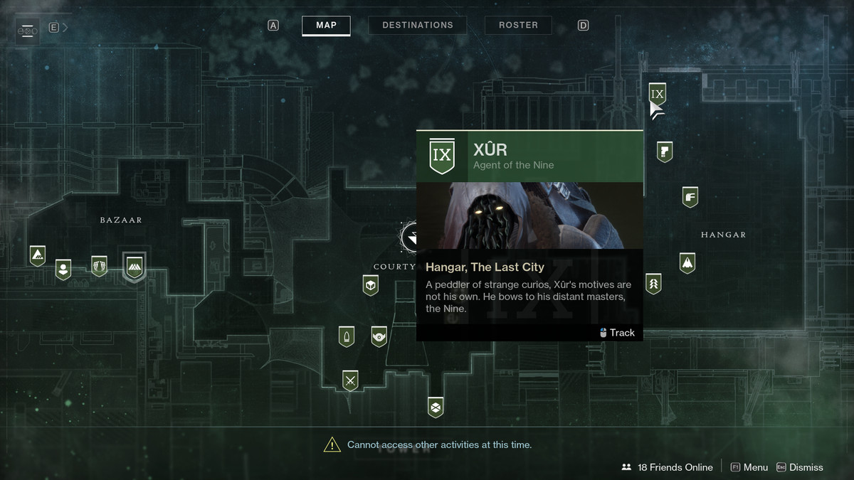 where is xur