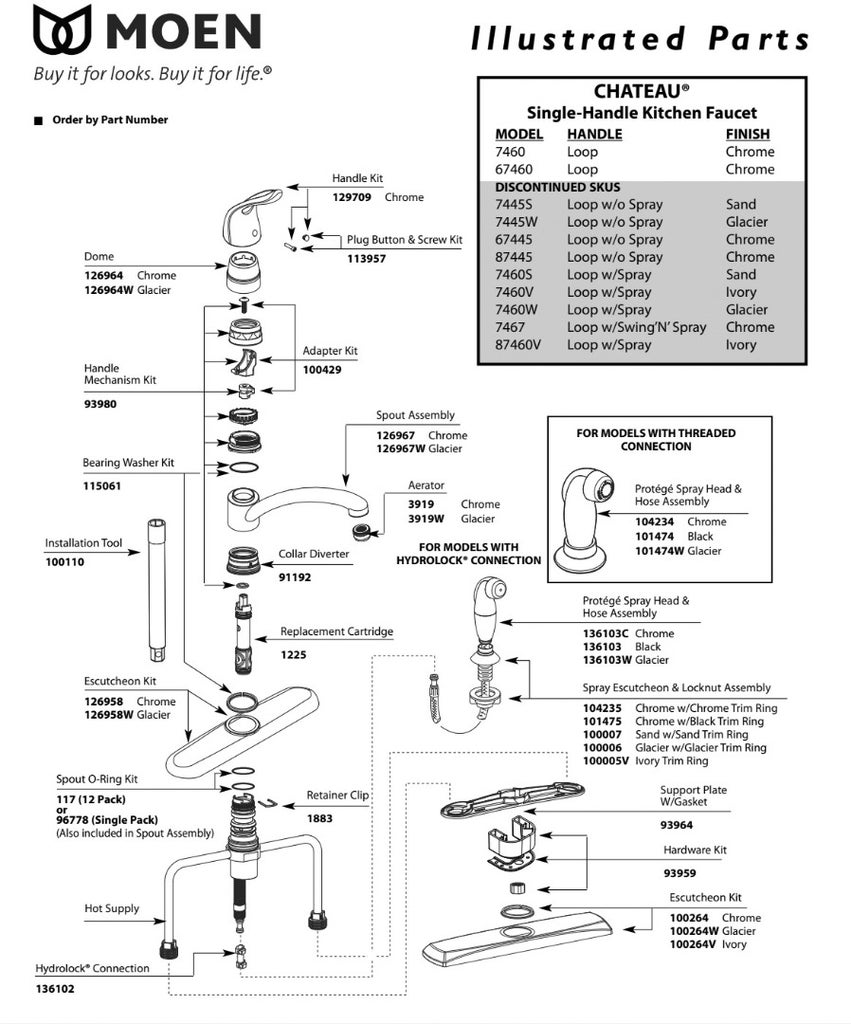 repairing a moen faucet