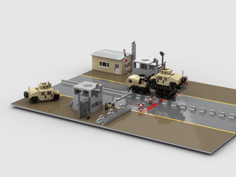 lego military base