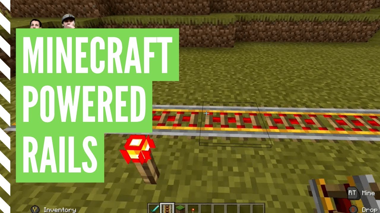 how to make redstone rails