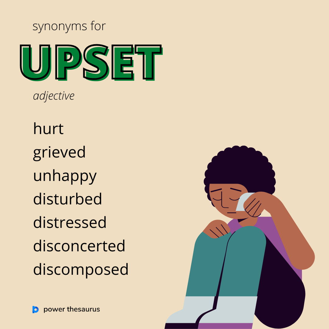 synonym upset