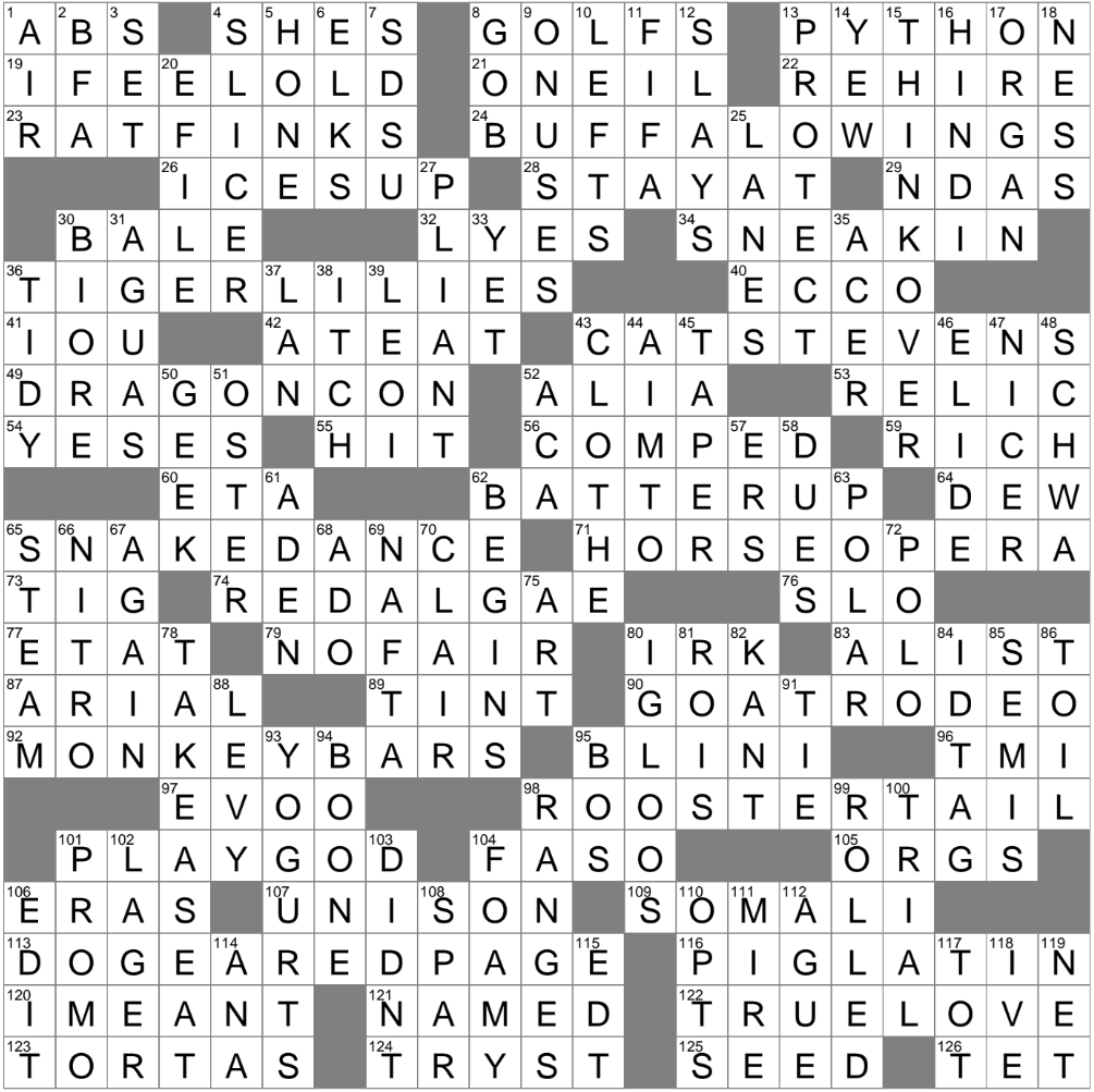 provided for crossword clue