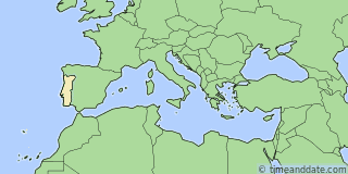 time difference in portugal