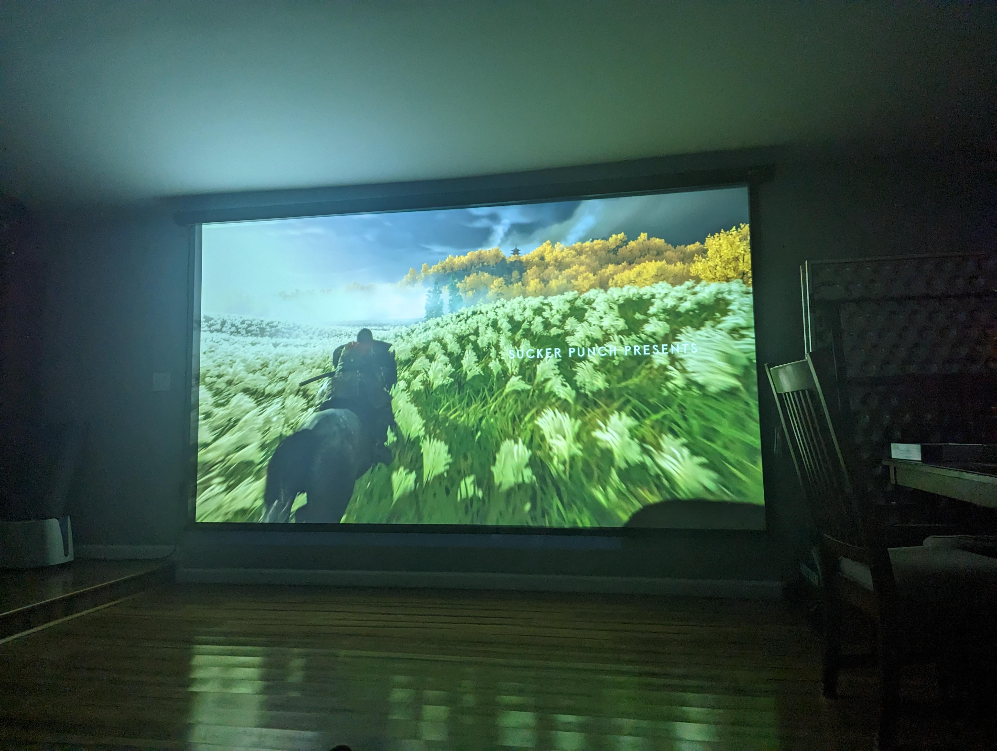 150 inch projector screen