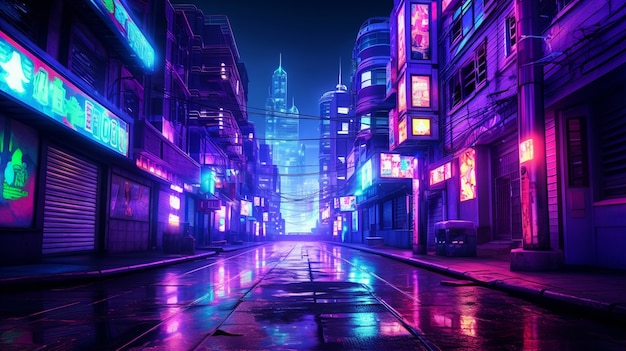 cyberpunk themed wallpaper