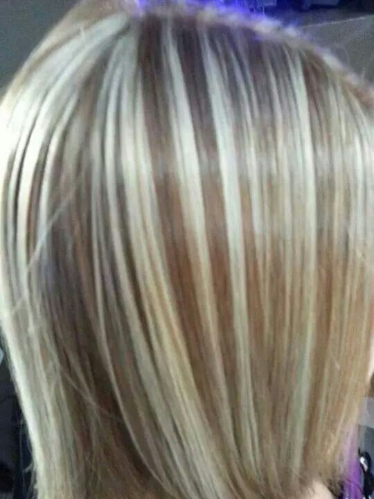 luces para el cabello color beige