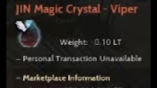 black magic crystal viper