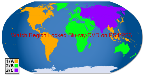 ps4 region dvd