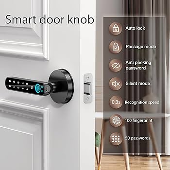 thumbprint door knob