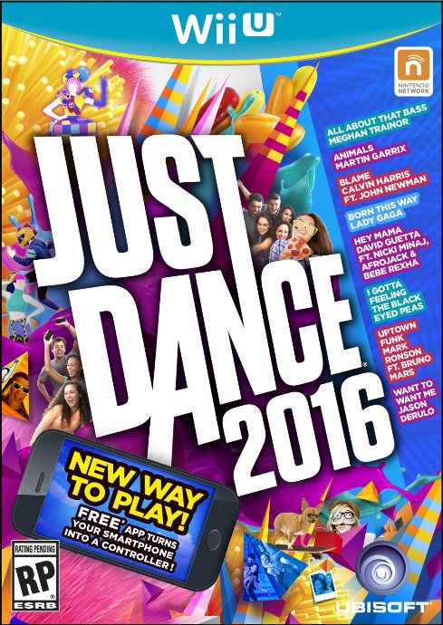 just dance 2016 tracklist