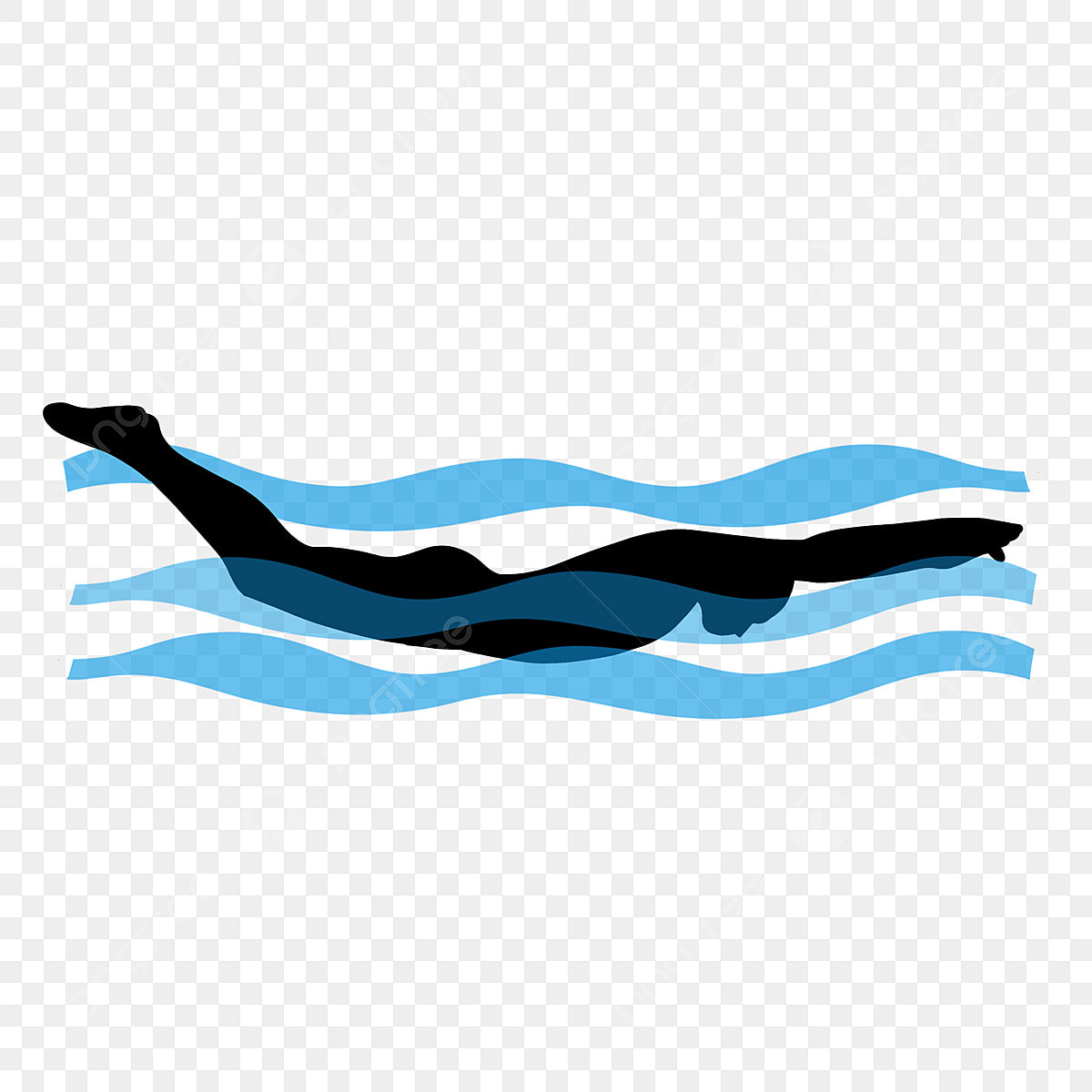 swimming clipart