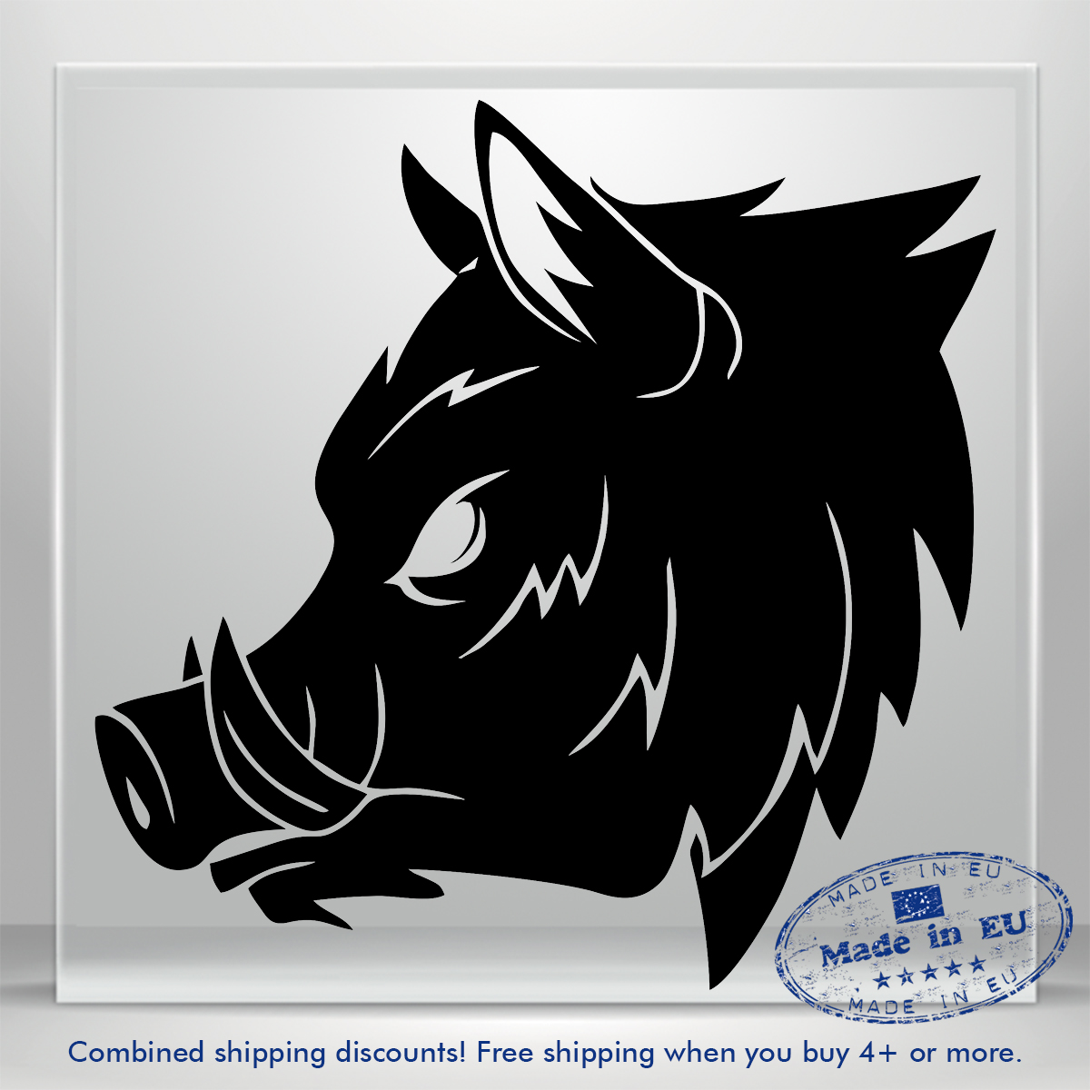 wild boar stickers